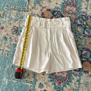 Belted Khakhi shorts.  H&M.